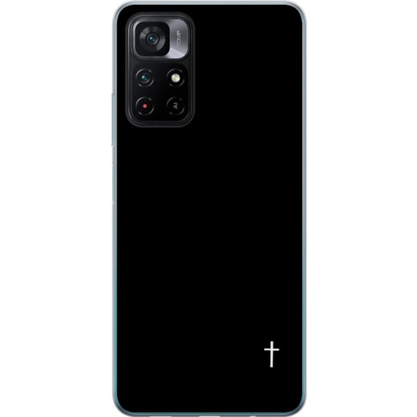 Xiaomi Poco M4 Pro 5G Gennemsigtig cover Kors