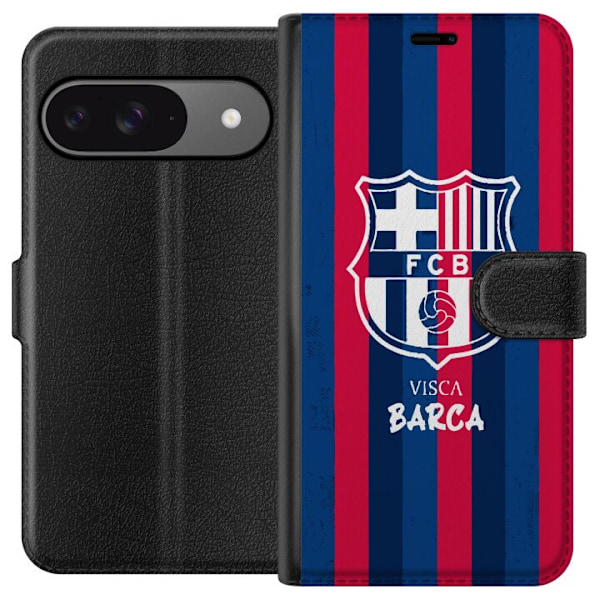 Google Pixel 9 Pro Lommeboketui FC Barcelona