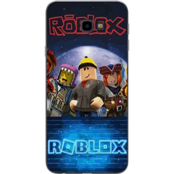 Samsung Galaxy J4+ Läpinäkyvä kuori Roblox
