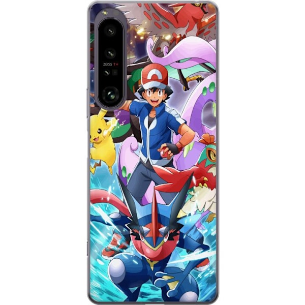 Sony Xperia 1 IV Gjennomsiktig deksel Pokemon