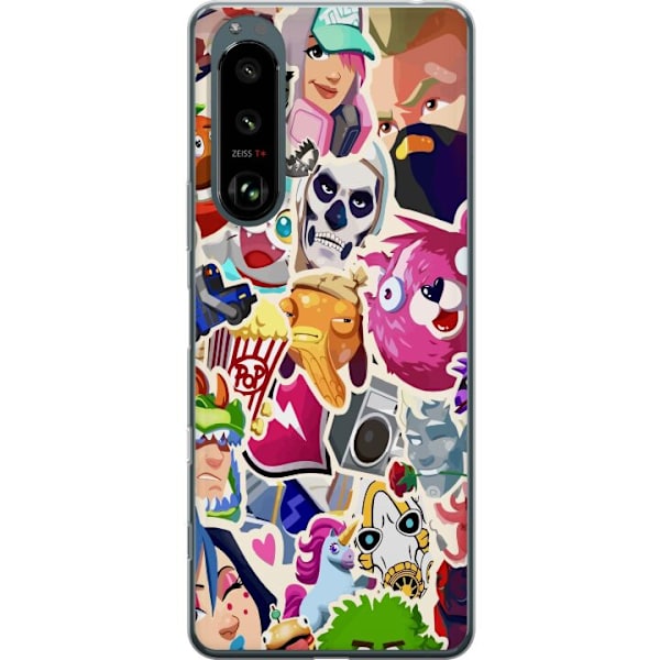 Sony Xperia 5 III Gennemsigtig cover Fortnite