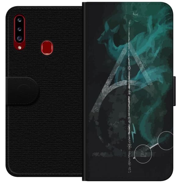 Kompatibelt Lommeboketui til Samsung Galaxy A20s Harry Potter