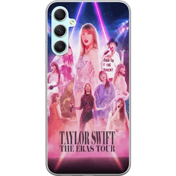 Samsung Galaxy A34 Läpinäkyvä kuori Taylor Swift