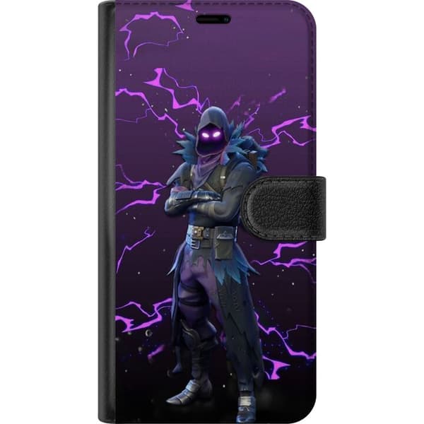 Kompatibel Tegnebogsetui til Samsung Galaxy S9+ Raven Fortnite Thunder