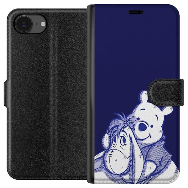 Apple iPhone 16e Lompakkokotelo Nalle Puh & Ior