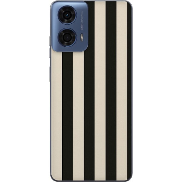 Motorola Moto G24 Genomskinligt Skal Line Flow