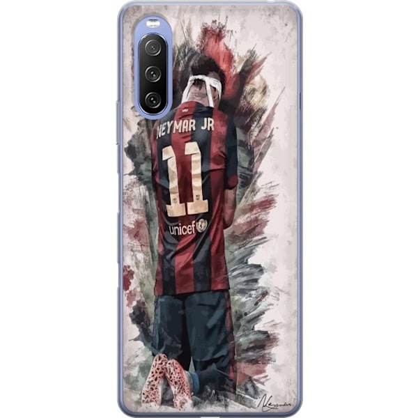 Sony Xperia 10 III Genomskinligt Skal Neymar