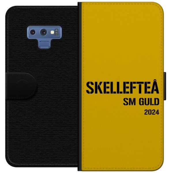 Samsung Galaxy Note9 Lompakkokotelo Skellefteå SM KULTA