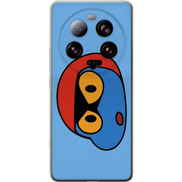Xiaomi 13 Ultra Gennemsigtig cover Bold Bot Head
