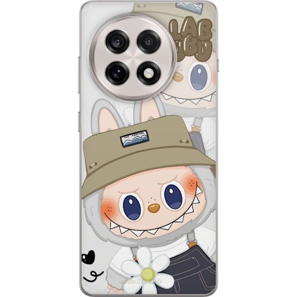 OnePlus 13R Läpinäkyvä kuori Labubu Minimal Mood - Yksinker