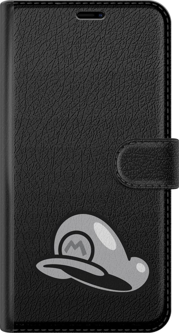 Kompatibelt Lommeboketui til Apple iPhone XR Grå spillecaps - Grått motiv med grå spillecaps. grå