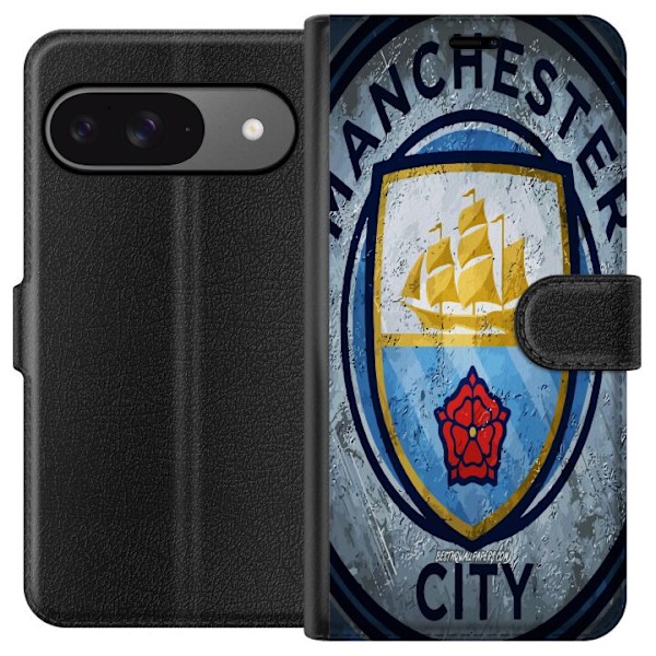 Google Pixel 9 Pro Tegnebogsetui Manchester City FC