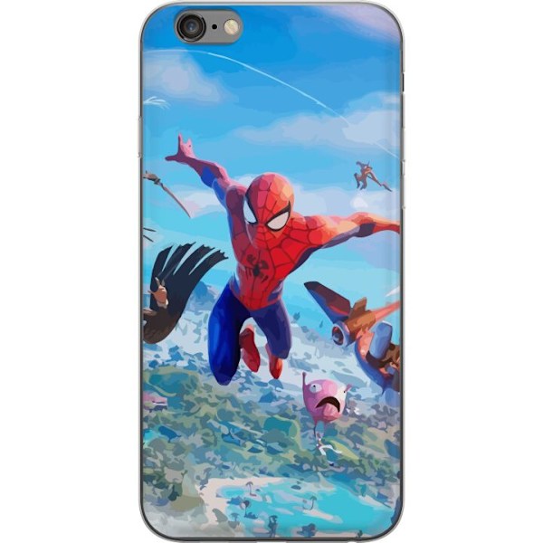 Apple iPhone 6s Plus Gennemsigtig cover Fortnite Spiderman