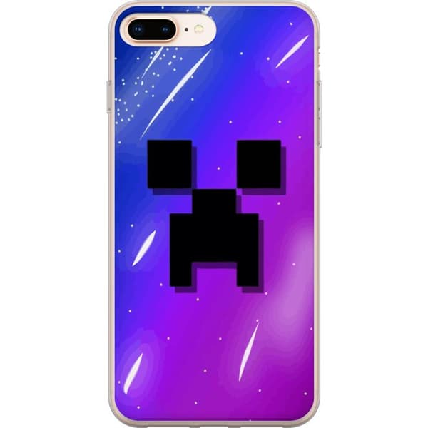 Kompatibelt Mobilskal till Apple iPhone 8 Plus Minecraft