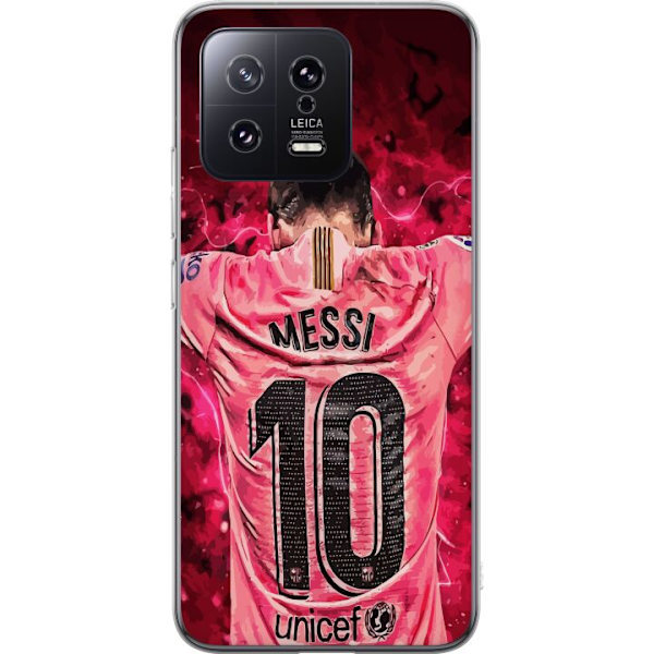 Xiaomi 13 Läpinäkyvä kuori Messi Jalkapallo Barcelona Argentiina Motivoiva Legendaarinen Pelaaja FC Barcelona Numero 10 Urheilu Jalkapallo