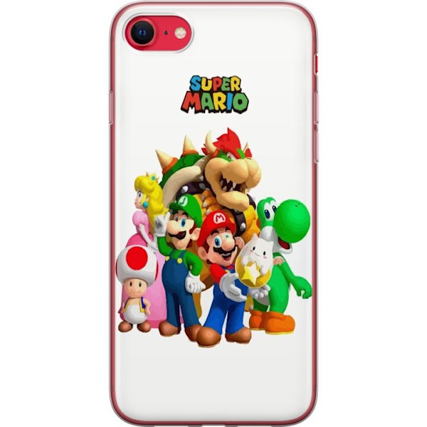 Apple iPhone 16e Läpinäkyvä kuori Super Mario