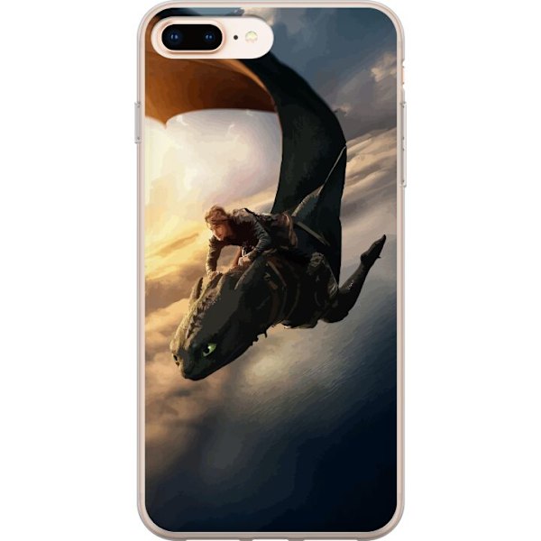 Apple iPhone 8 Plus Gjennomsiktig deksel Draketrener