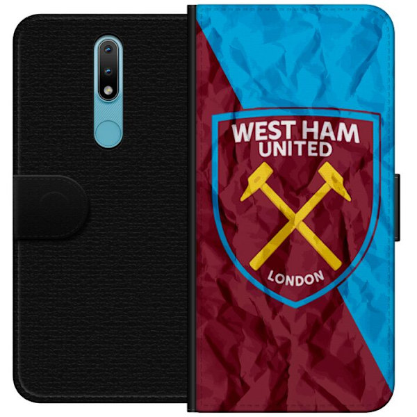 Nokia 2.4 Plånboksfodral West Ham