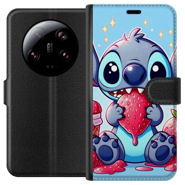 Xiaomi 13 Ultra Tegnebogsetui Strawberry Stitch