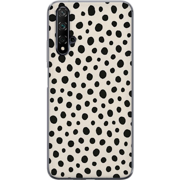 Huawei nova 5T Gjennomsiktig deksel Dot Dance