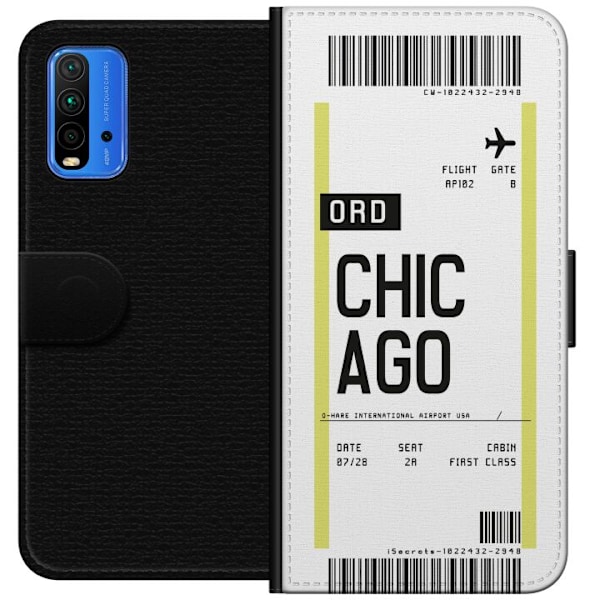 Xiaomi Redmi Note 9 4G Plånboksfodral Chicago