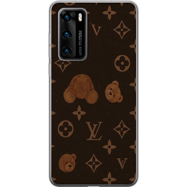 Huawei P40 Genomskinligt Skal Plush Luxe