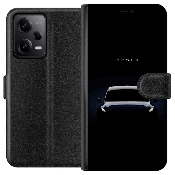 Xiaomi Redmi Note 12 Pro Lommeboketui Tesla