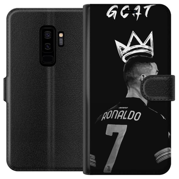 Kompatibelt Lommeboketui til Samsung Galaxy S9+ Cristiano Ronaldo
