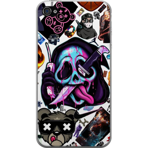 Apple iPhone 4s Gennemsigtig cover Stickers