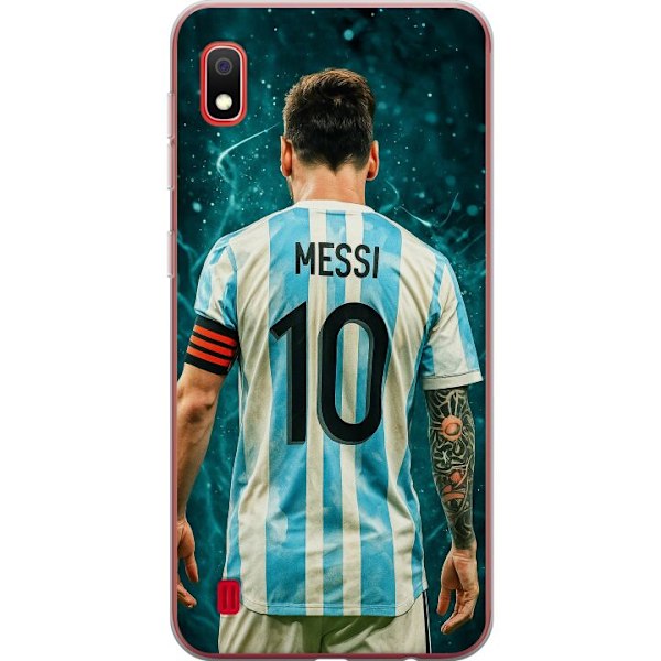 Samsung Galaxy A10 Genomskinligt Skal Messi