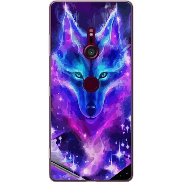 Sony Xperia XZ3 Gennemsigtig cover Neon Ulv