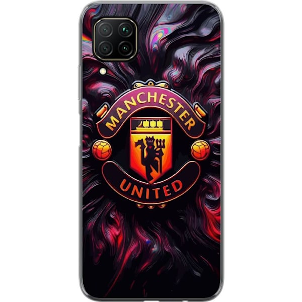 Huawei P40 lite Gennemsigtig cover Manchester United