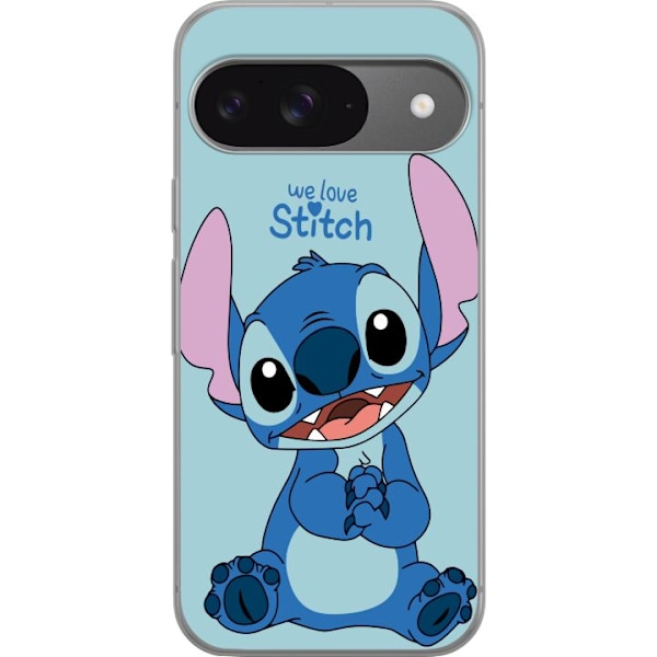 Google Pixel 9 Gennemsigtig cover Elsk Stitch