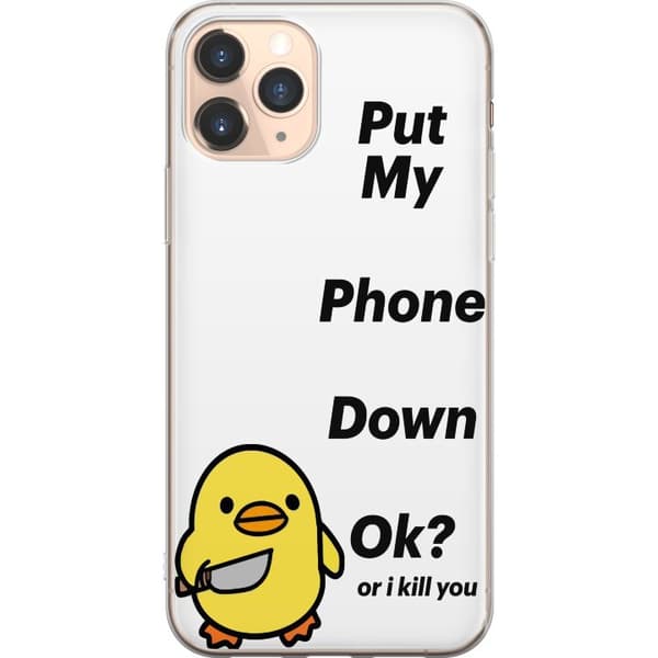 Kompatibelt Mobilskal till Apple iPhone 11 Pro Lägg ner den