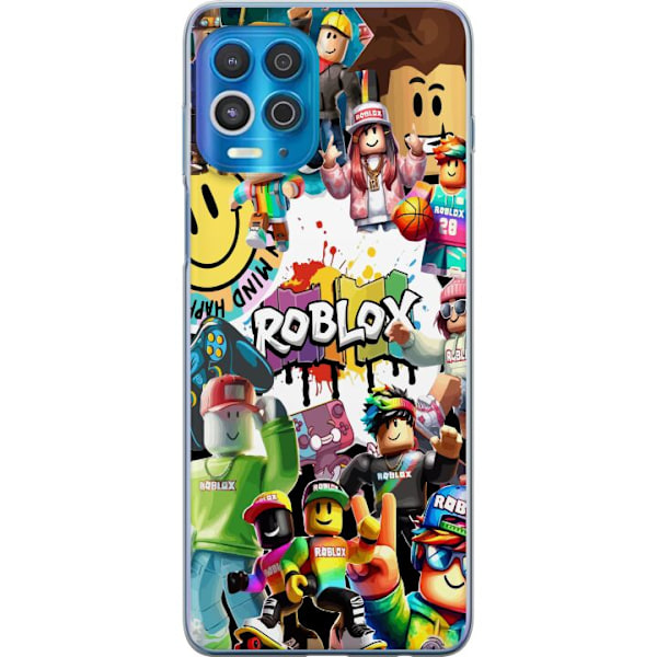 Motorola Edge S Gennemsigtig cover Roblox