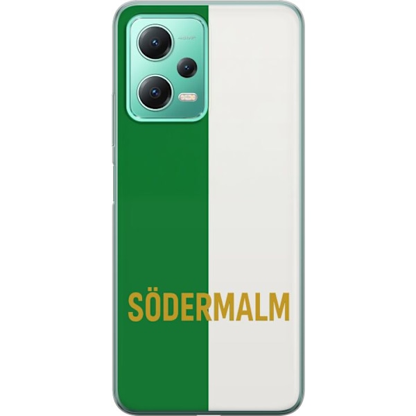 Xiaomi Redmi Note 12 Gennemsigtig cover Södermalm - fodbold