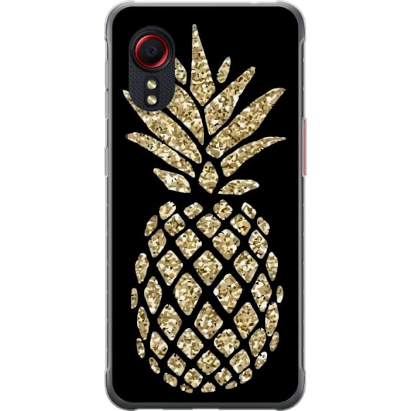 Samsung Galaxy Xcover 5 Genomskinligt Skal Ananas