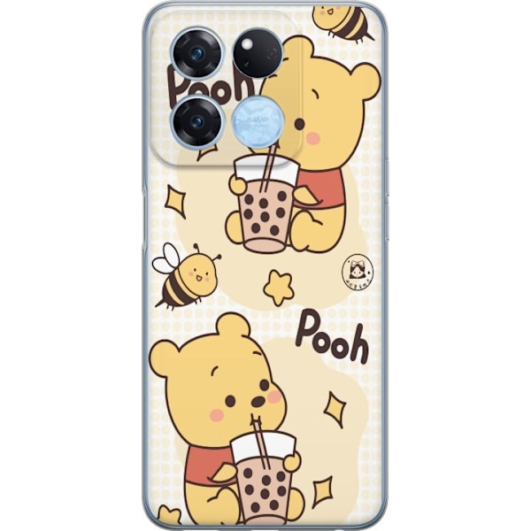 OnePlus Ace Racing Läpinäkyvä kuori Nalle Pooh - klassinen