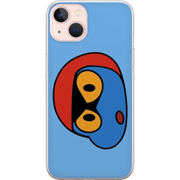 Apple iPhone 13 Gennemsigtig cover Bold Bot Head