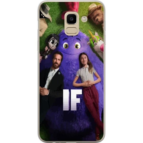 Samsung Galaxy J6 Läpinäkyvä kuori IF: Låtsaskompisar
