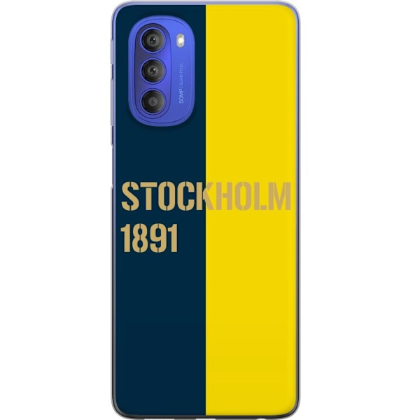 Motorola Moto G51 5G Gjennomsiktig deksel Stockholm 1891