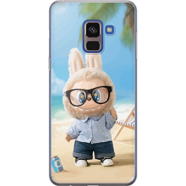 Samsung Galaxy A8 (2018) Läpinäkyvä kuori Labubu Tummat Unelmat
