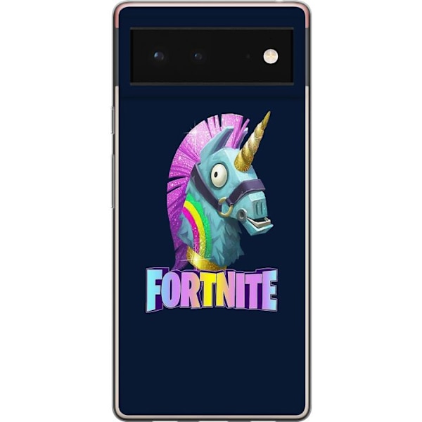 Google Pixel 6 Gjennomsiktig deksel Fortnite Hest