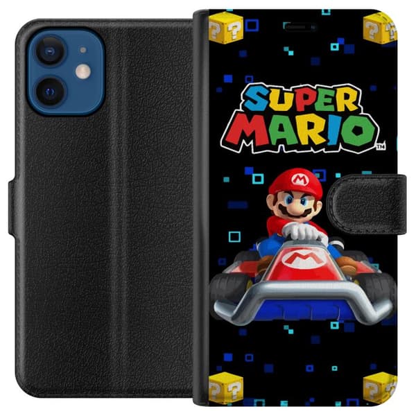 Kompatibelt Plånboksfodral till Apple iPhone 12 Super Mario Wonder