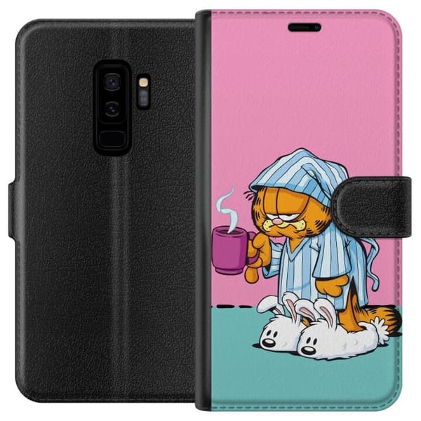 Kompatibel Tegnebogsetui til Samsung Galaxy S9+ Garfield