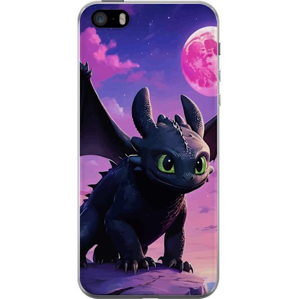Apple iPhone 5s Genomskinligt Skal How to Train Your Dragon (Draktränaren)