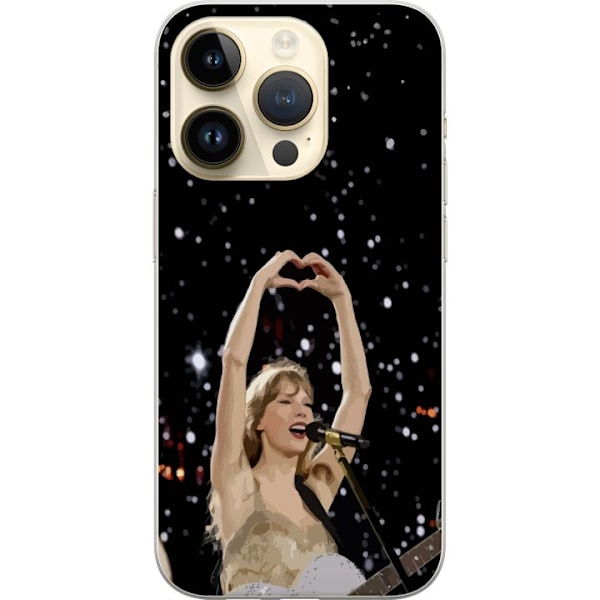 Apple iPhone 15 Pro Gennemsigtig cover Taylor Swift