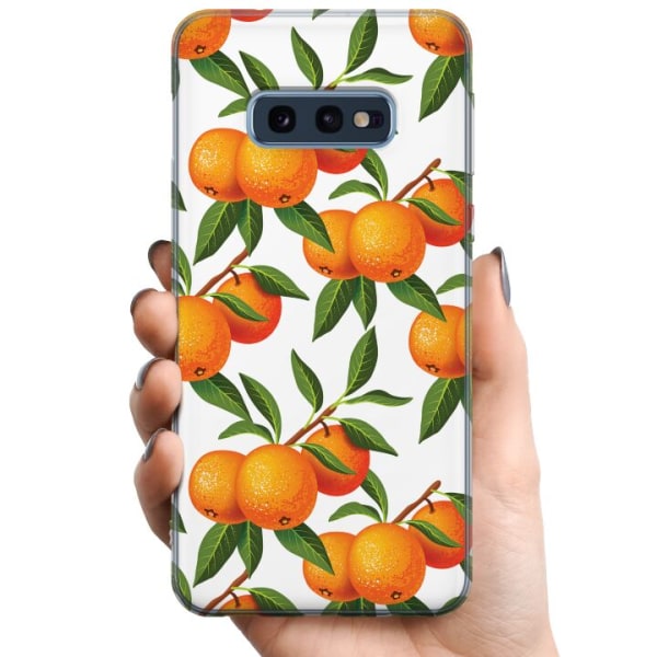 Samsung Galaxy S10e TPU Mobildeksel Appelsin