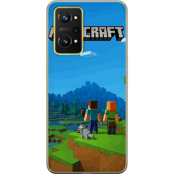 Realme GT Neo 3T Läpinäkyvä kuori Minecraft Key Art