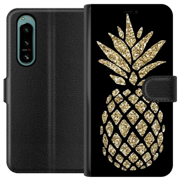 Sony Xperia 5 IV Tegnebogsetui Ananas